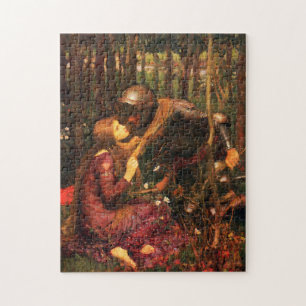 La Belle Dame sans Merci - John William Waterhouse Pussel