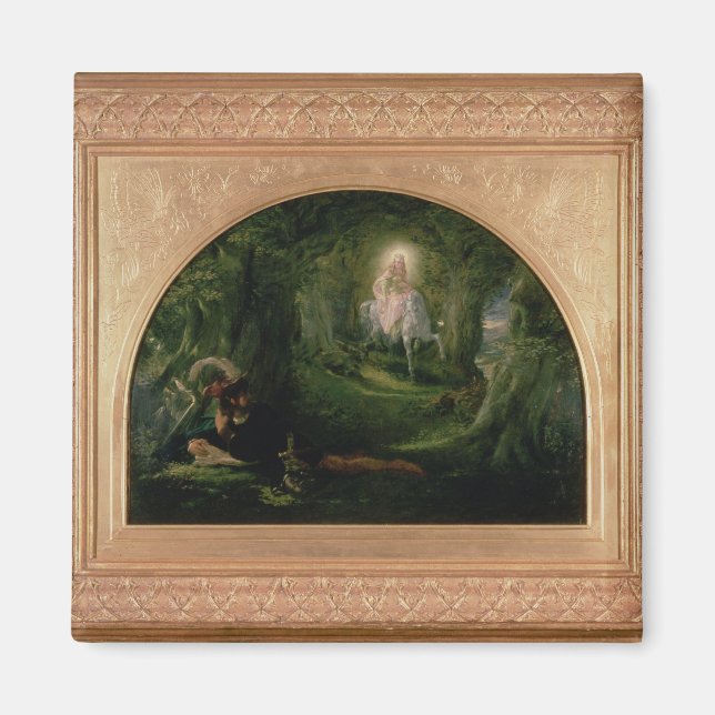 La Belle Dame Sans Merci Magnet (Framsidan)