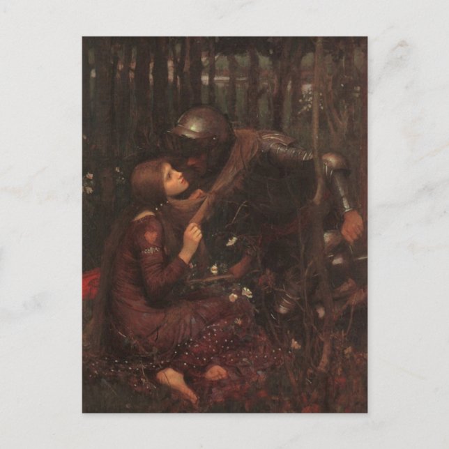 La Belle Dame Sans Merci Vykort (Framsida)