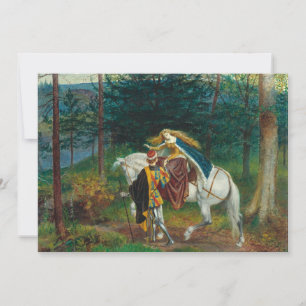 La Belle Dame Sans Merci Walter Crane Kort