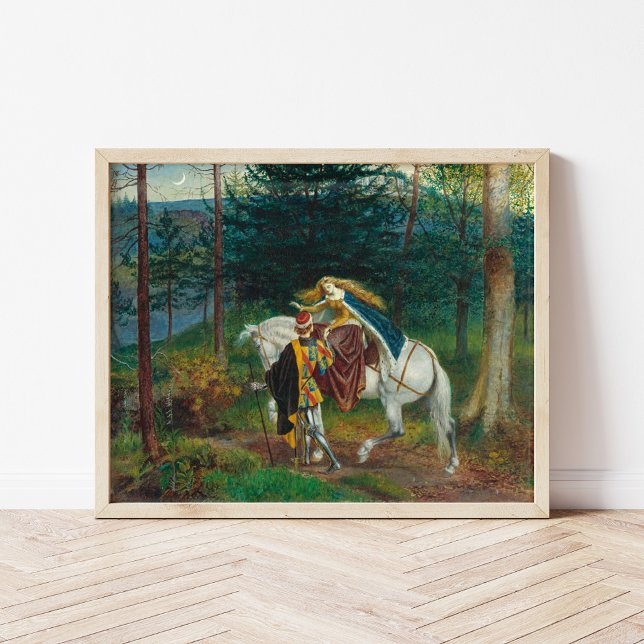 La Belle Dame Sans Merci | Walter Crane Poster (Skapare uppladdad)