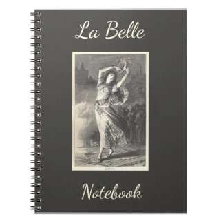 La Belle Esmeralda Spiral fotoportbok Anteckningsbok
