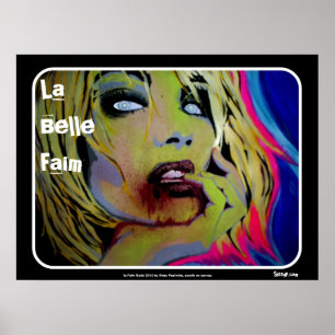 "La Belle Faim" Zombie Poster