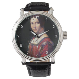 La Belle Ferronniere, Leonardo da Vinci Armbandsur