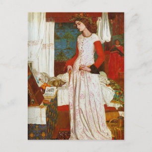 La Belle Iseult Queen Guenevere, William Morris Vykort