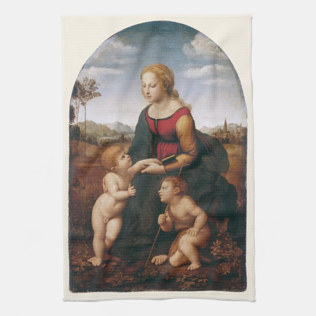 La Belle Jardinière av Rapahel Kökshandduk (Vertikal)