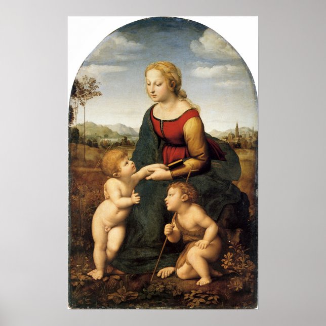 La belle jardinière - Madonna - Raphael - Raffael Poster (Framsidan)