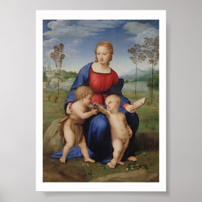 La belle jardinière - Madonna - Raphael - Raffael Poster (Framsidan)