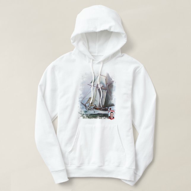 La Belle Poule Hoodie (Design framsida)