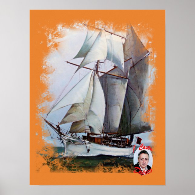 La Belle Poule Poster (Framsidan)