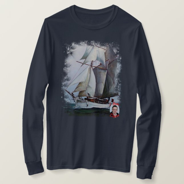 La Belle Poule T Shirt (Design framsida)