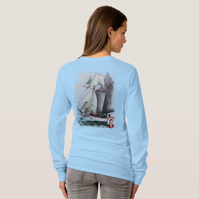 La Belle Poule T Shirt (Hel baksida)