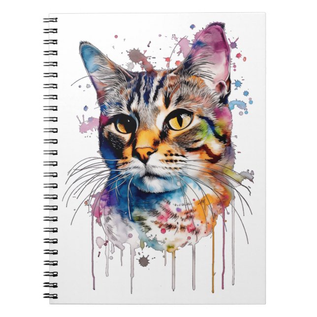 La belleza felina anteckningsbok (Framsidan)