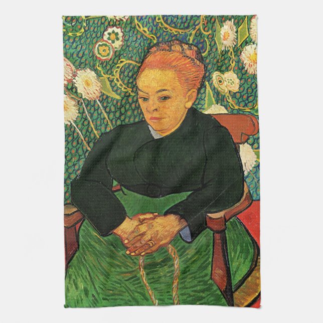 La Berceuse (Augustine Roulin) av Vincent van Gogh Kökshandduk (Vertikal)