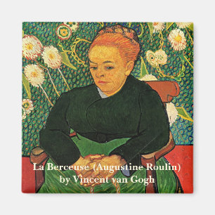 La Berceuse (Augustine Roulin) av Vincent van Gogh Magnet