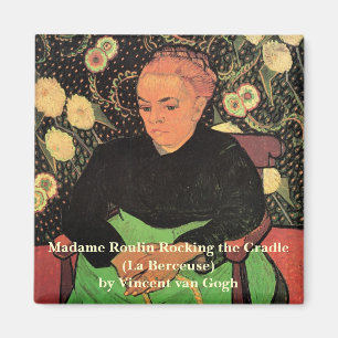 La Berceuse (Augustine Roulin) av Vincent van Gogh Magnet