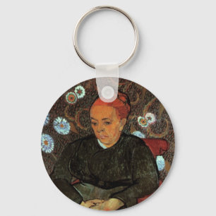 La Berceuse (Augustine Roulin) av Vincent van Gogh Nyckelring