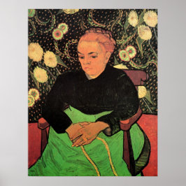 La Berceuse (Augustine Roulin) av Vincent van Gogh Poster