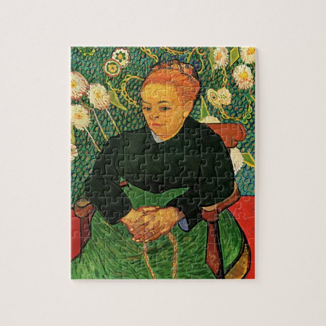 La Berceuse (Augustine Roulin) av Vincent van Gogh Pussel (Vertikal)