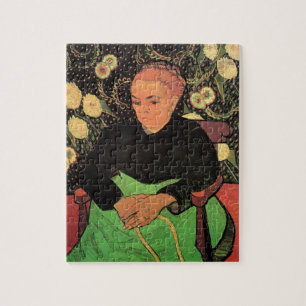 La Berceuse (Augustine Roulin) av Vincent van Gogh Pussel
