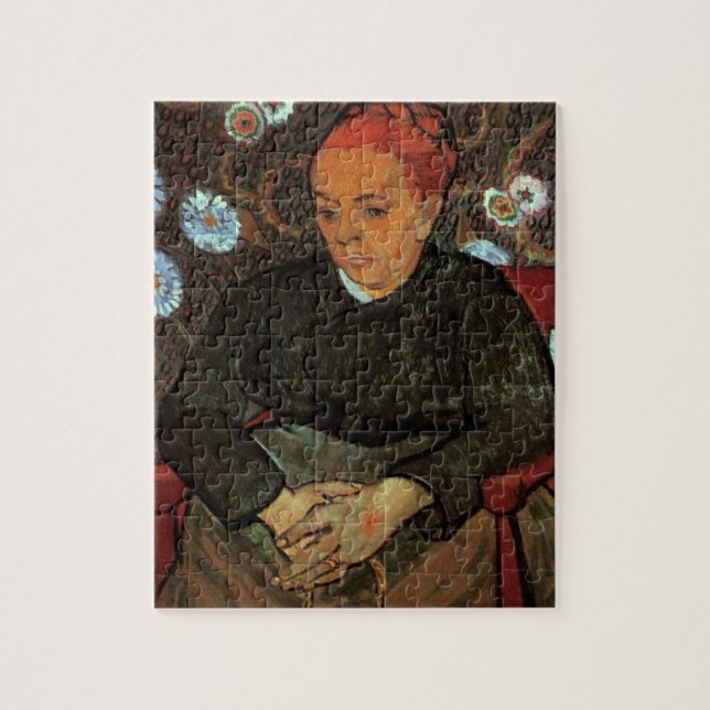 La Berceuse (Augustine Roulin) av Vincent van Gogh Pussel (Vertikal)