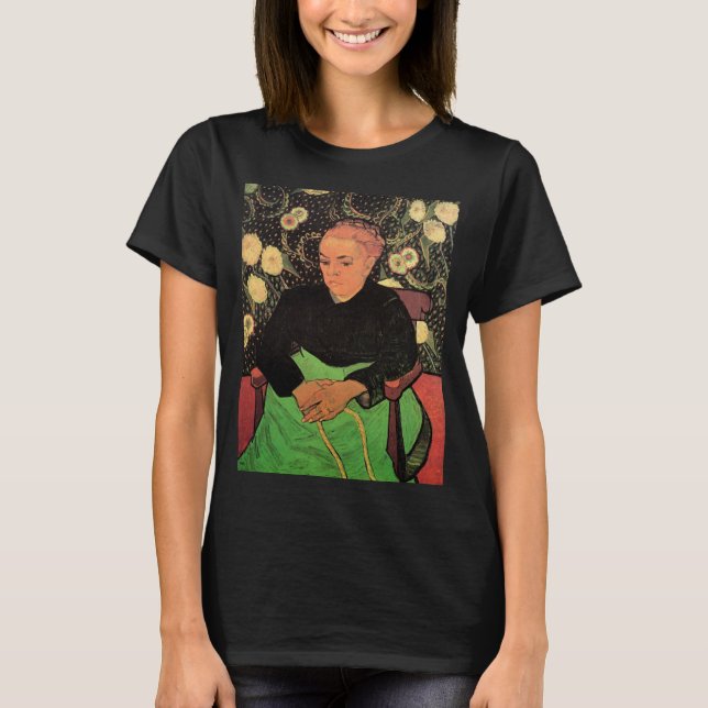 La Berceuse (Augustine Roulin) av Vincent van Gogh T Shirt (Framsida)