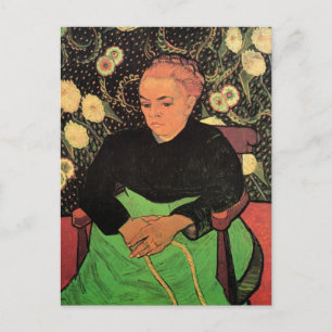 La Berceuse (Augustine Roulin) av Vincent van Gogh Vykort
