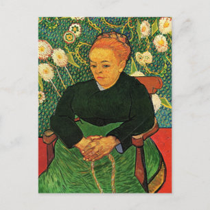 La Berceuse (Augustine Roulin) av Vincent van Gogh Vykort