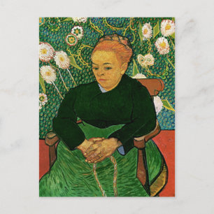 La Berceuse (Augustine Roulin), Vincent van Gogh Vykort