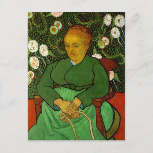 La Berceuse (Augustine Roulin), Vincent van Gogh Vykort