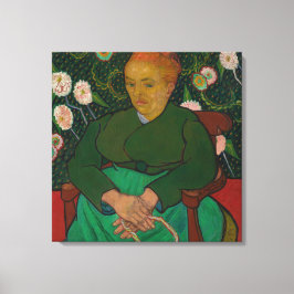La Berceuse (Kvinna som gungar en vagga- Augustine Canvastryck
