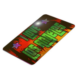 LA BeSnyn Burn Magnet