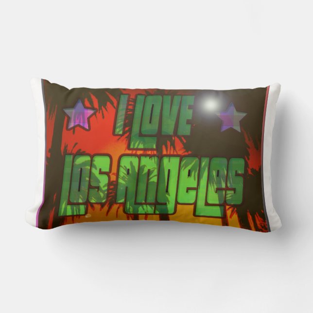 LA Bevackra Burn Pillow Lumbarkudde (Framsida)