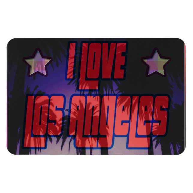 LA Bevackra efterglow Magnet (Horisontell)