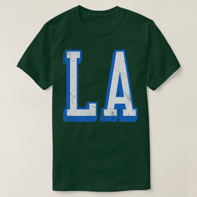 LA-block abv 2 T Shirt (Design framsida)