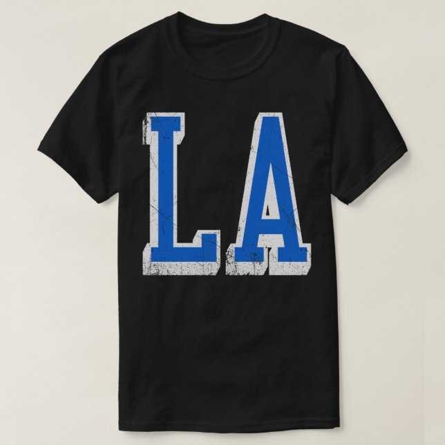 LA-block abv 3 T Shirt (Design framsida)
