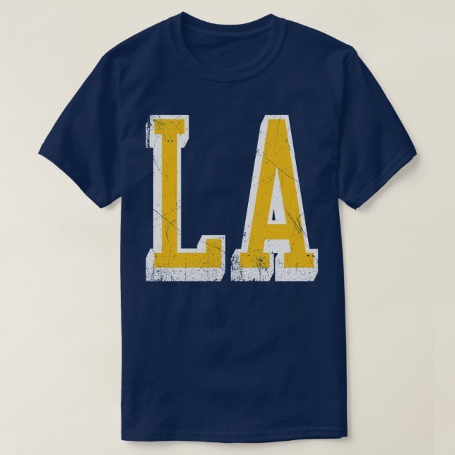 LA-block abv 5 T Shirt (Design framsida)