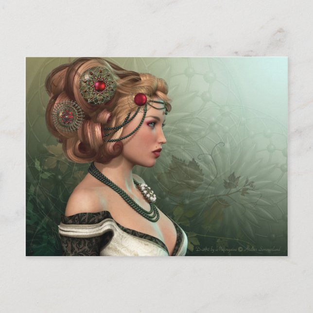 La Blonde Vykort (Framsida)