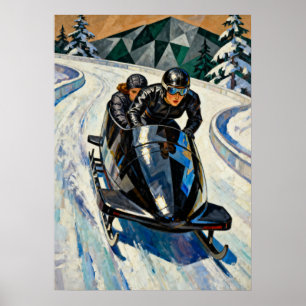 LA BOBEUSE (Bobsledder) V2 Poster