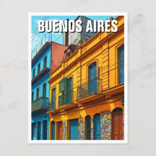 La Boca Buenos Aires Argentinas resa Vykort