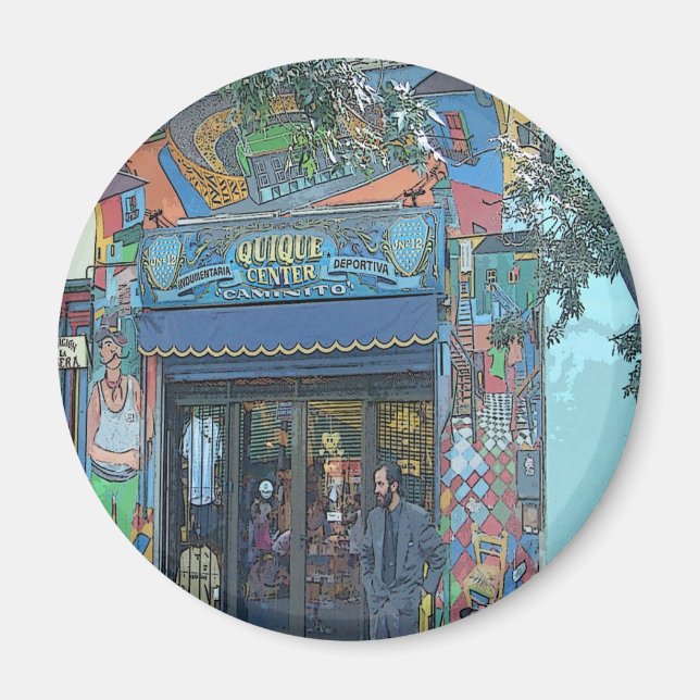 La Boca - Buenos Aires Magnet (Framsidan)