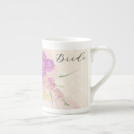 La Boca Golden blush bow rose bouquet Bride’s  Benporslin Mugg