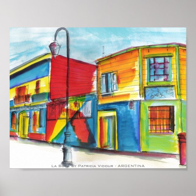 La Boca Poster (Framsidan)