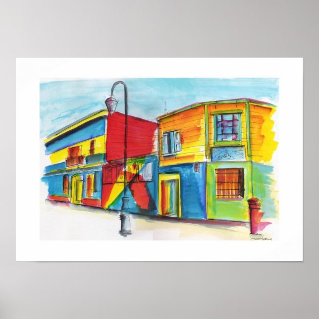 La Boca Poster (Framsidan)