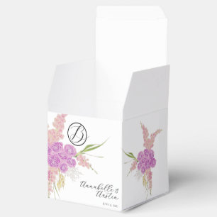 La Boca Rosa båge Bouquet Favor Box Presentaskar