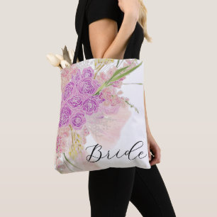 La Boca Rosa Blush Sheer bow Bouquet Tygkasse