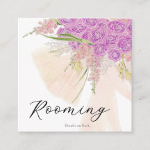 La Boca Rosa Genomskinlig båge Bouquet Rum