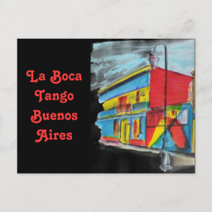 La Boca Tango Vykort