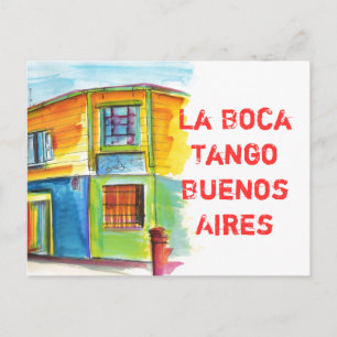 La Boca Tango Vykort