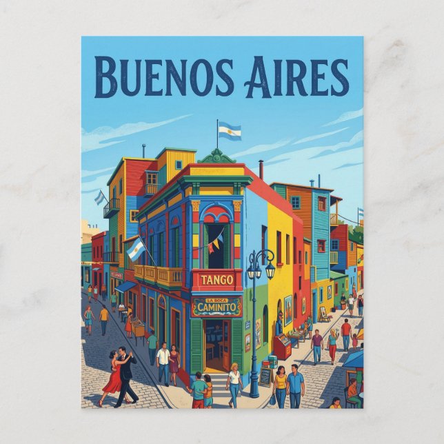 La Boca Vykort (Framsida)